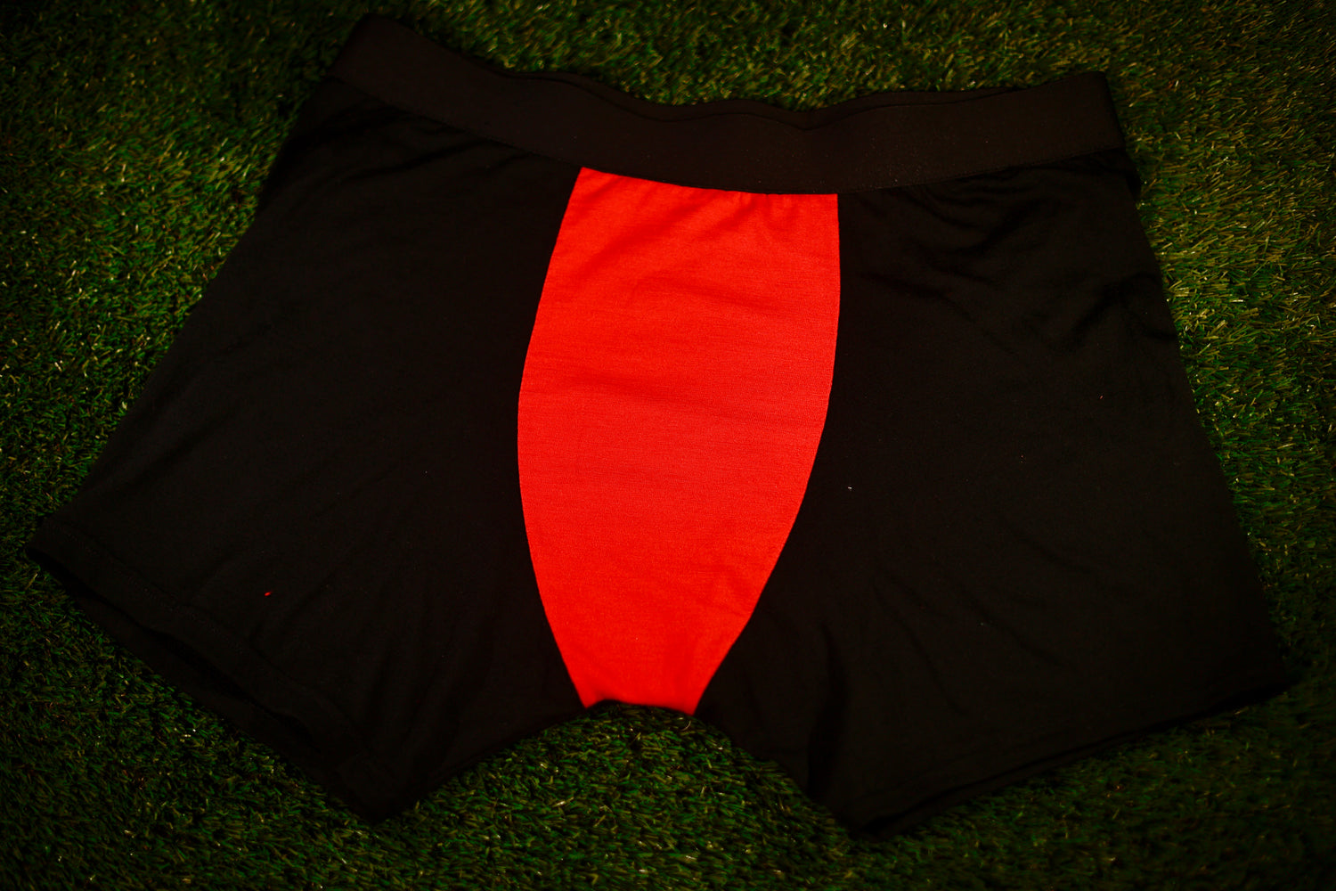 Red and Black Merino Underwear for Men