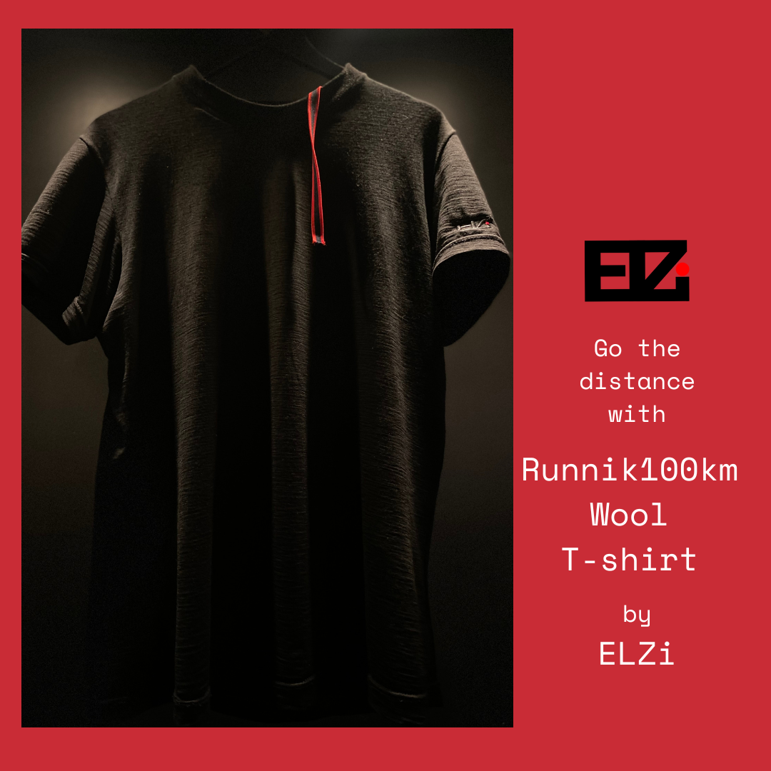 Black Merino Wool T-shirt designer edition