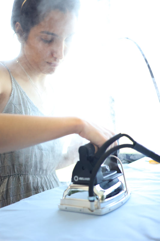 ELZi offers iron and steam pressing services.