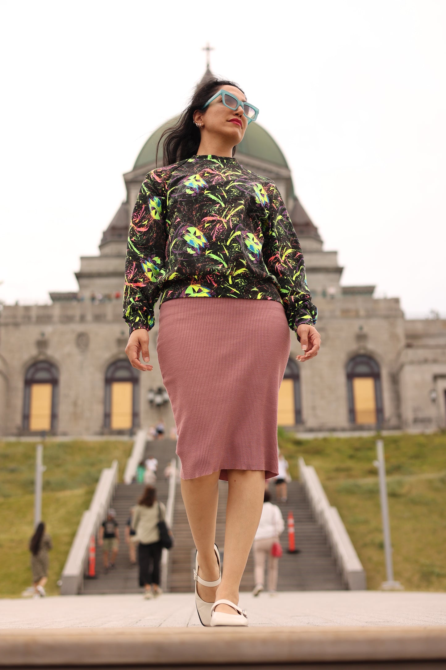 Première edition du CLASSICAL DAY AT THE ORATORY avec le pull Léger electric néon