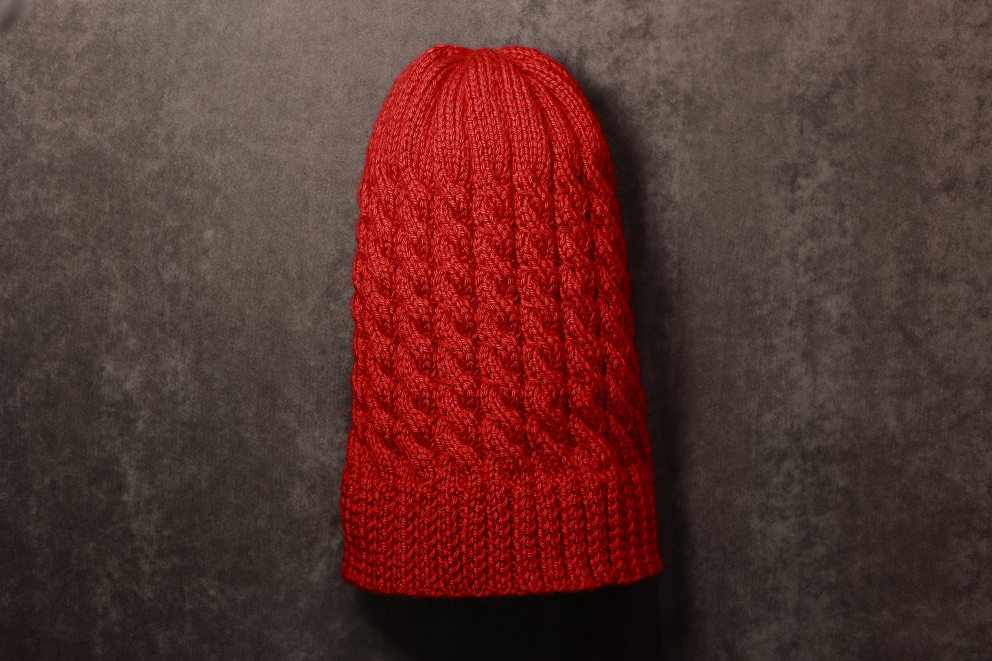 Venus Red Knitted Hat