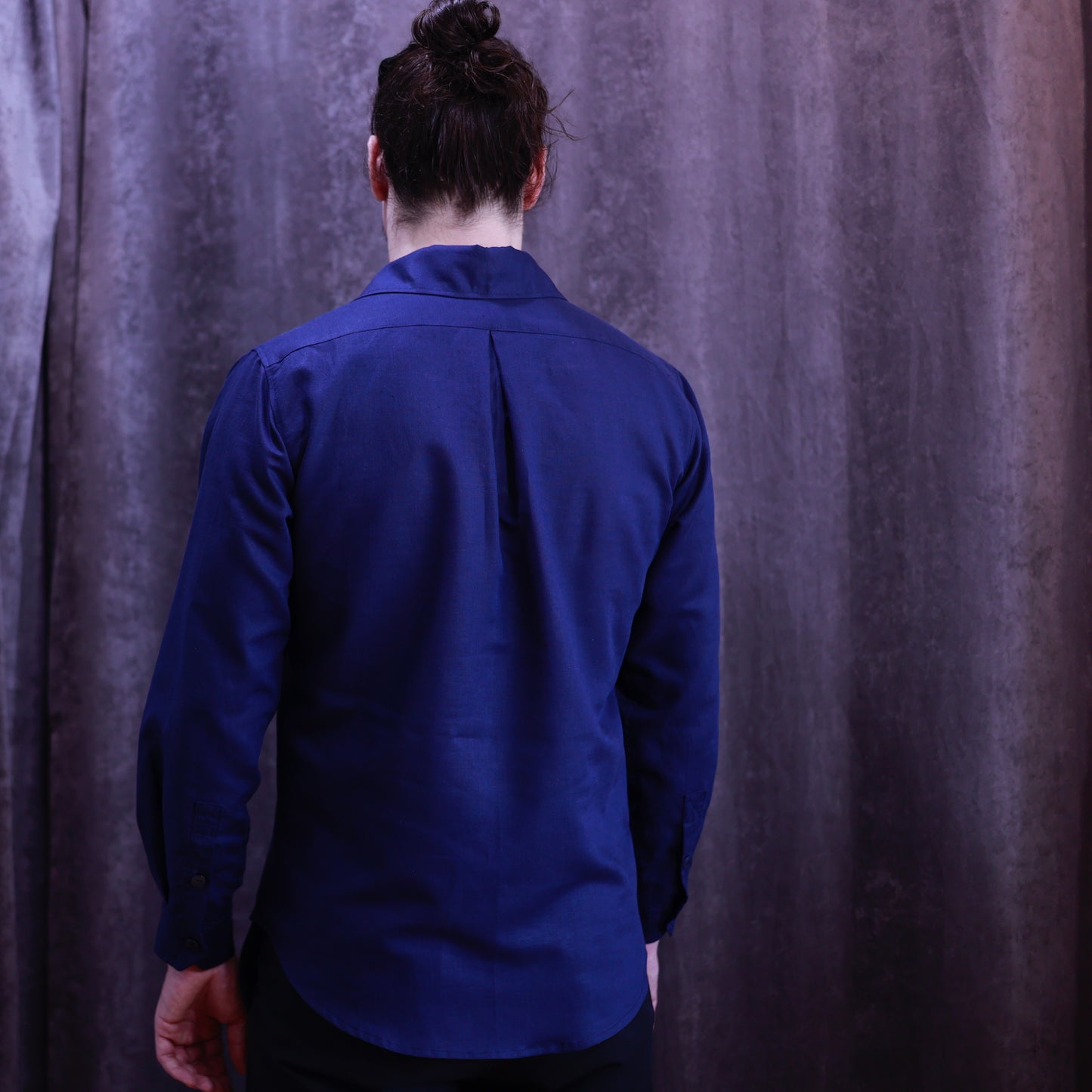 Linen Blue Marine Shirt