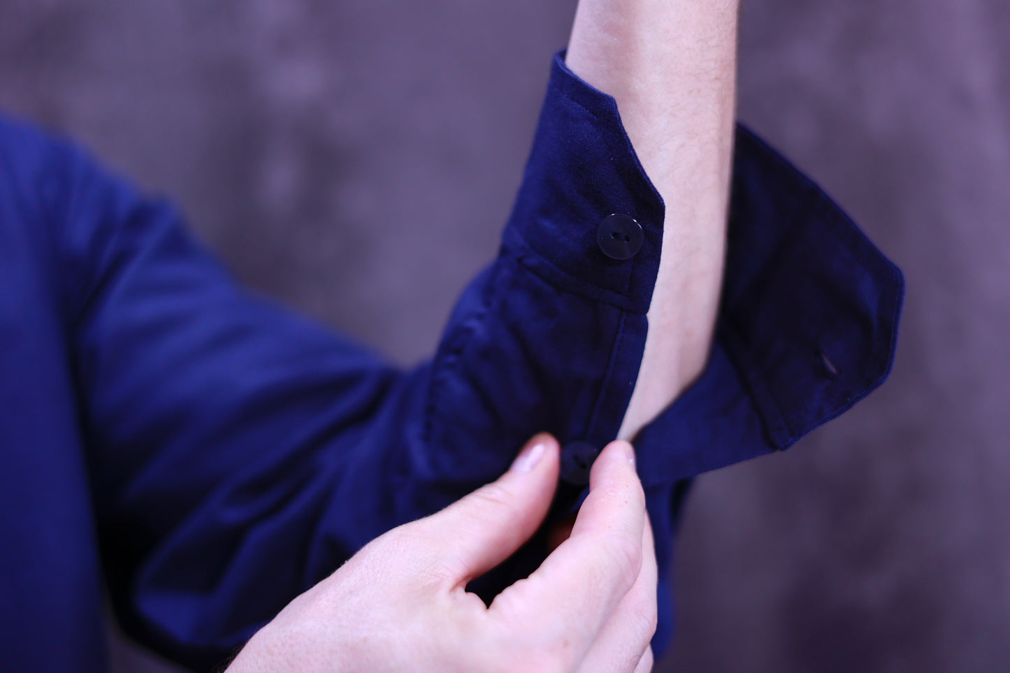 Linen Blue Marine Shirt