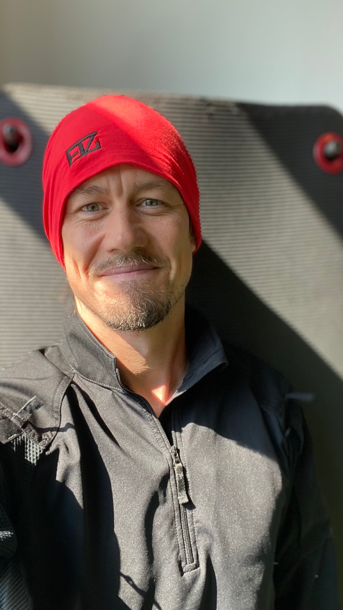 42.2 KM Red Soft Touch Bamboo Beanie - Double Layer by ELZi - Nuns Island Seamstress