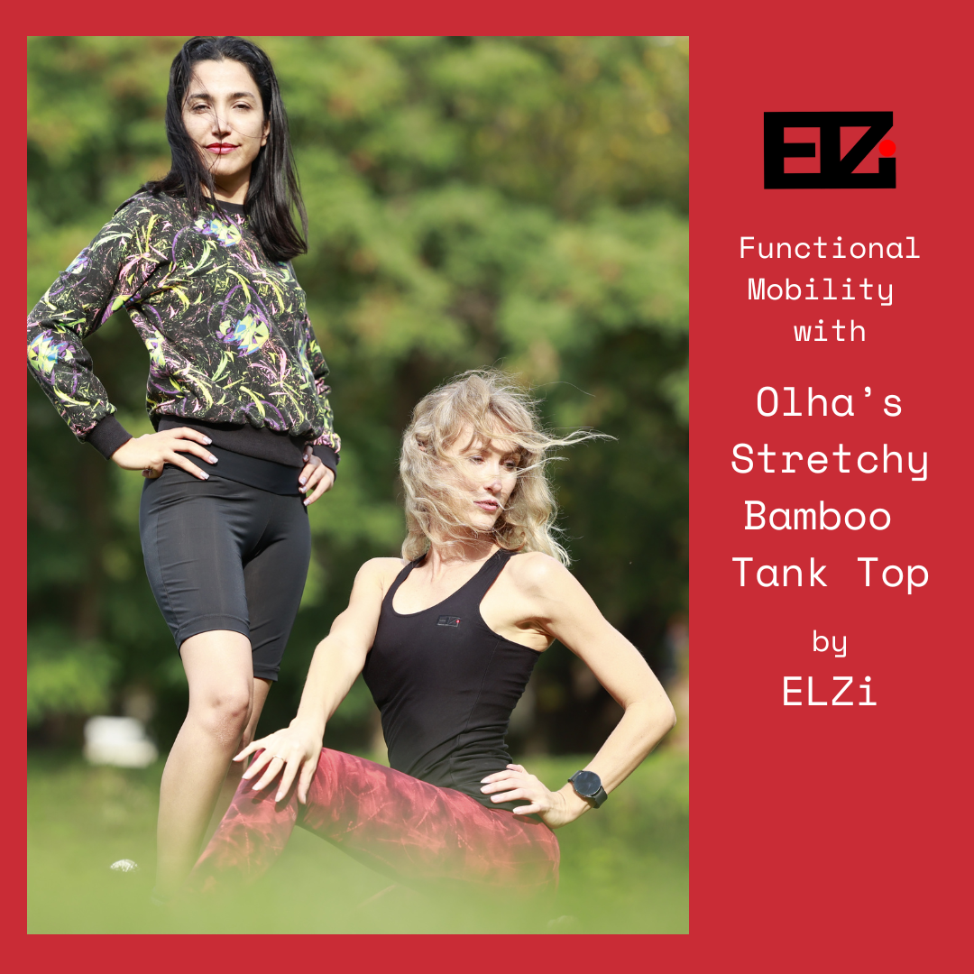 Olha, Stretching Personal Trainer in Montreal training Sanaz Firouzi.