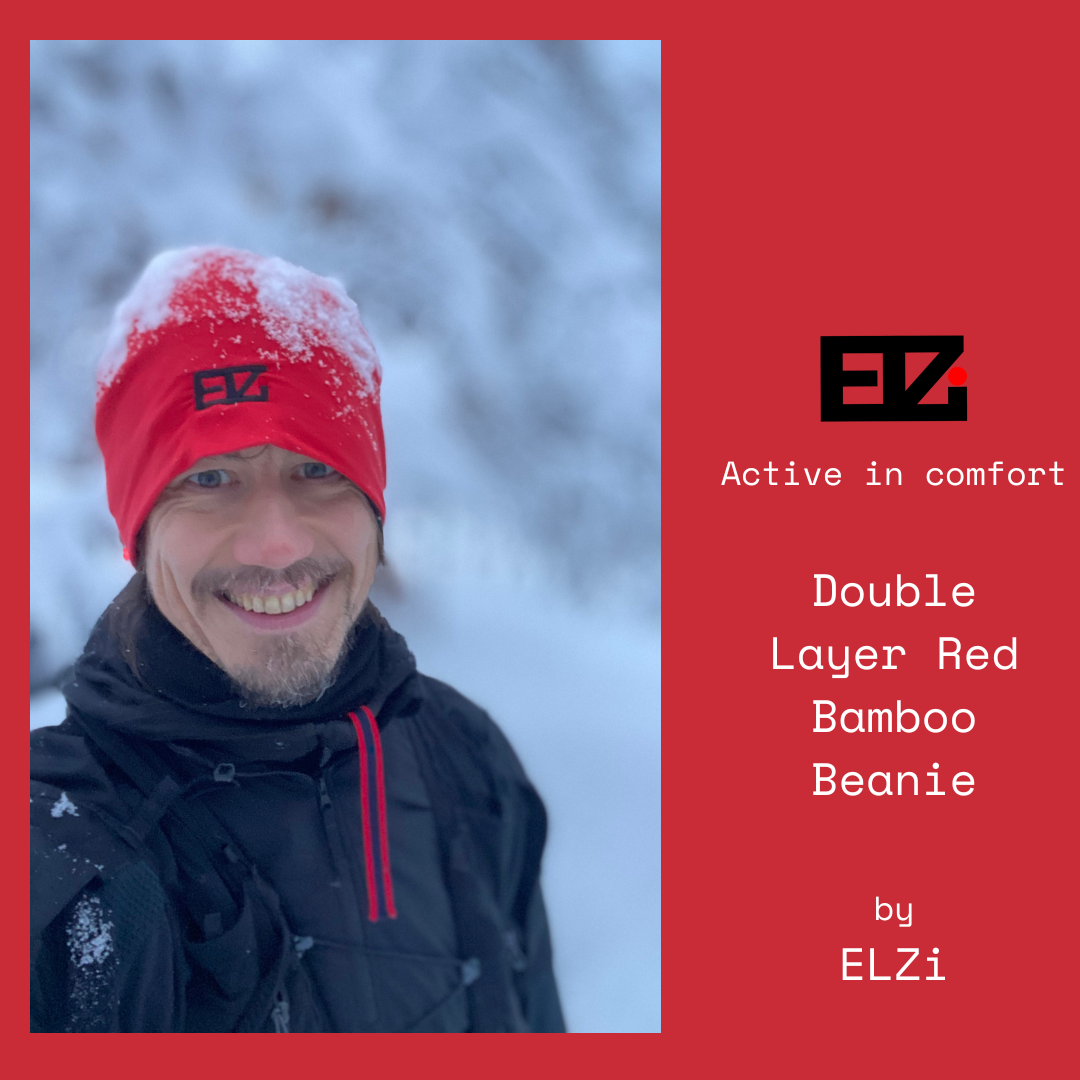 Soft Touch Red Bamboo beanie.
