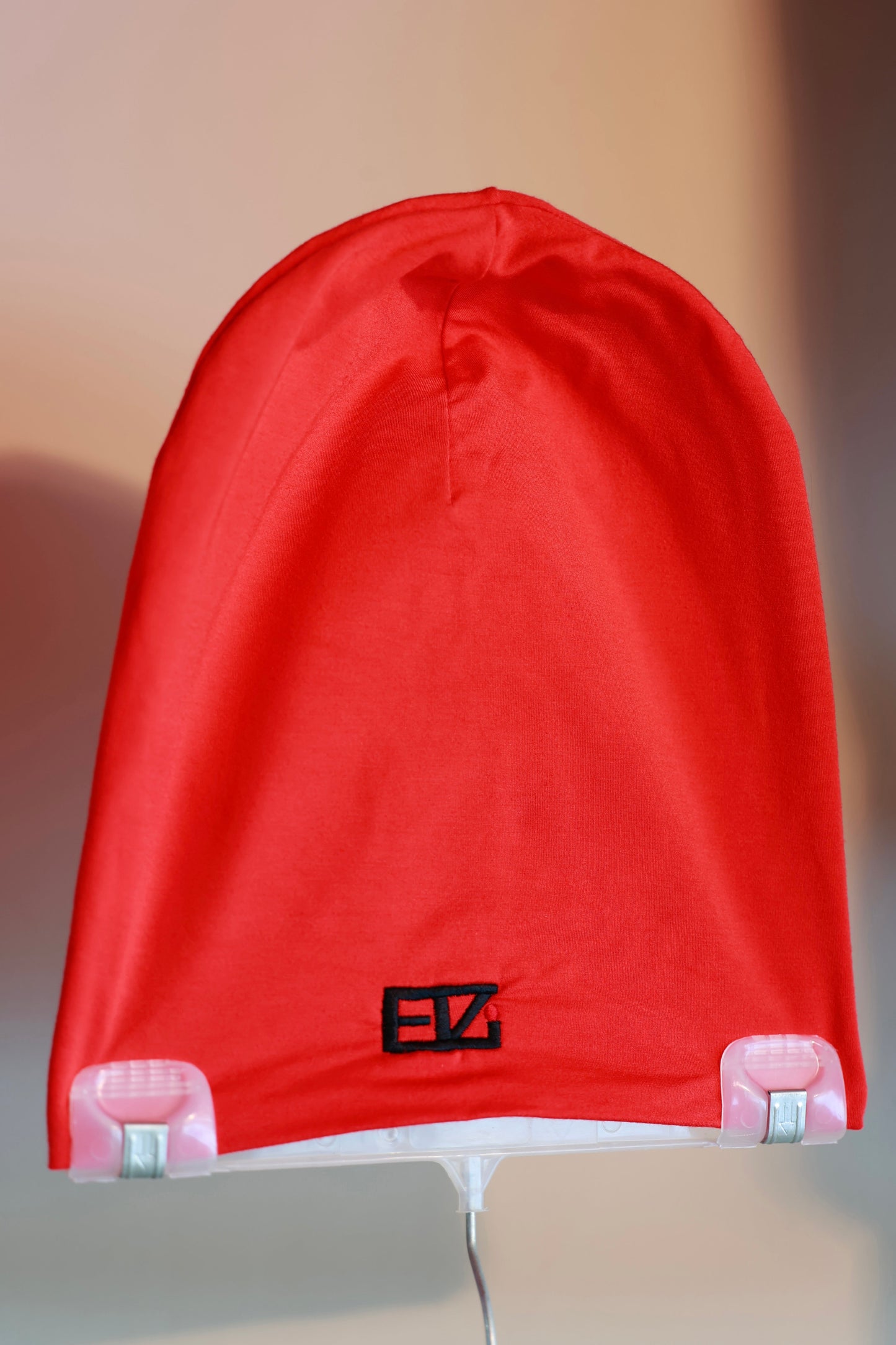42.2 KM Red Soft Touch Bamboo Beanie - Double Layer by ELZi - Nuns Island Seamstress
