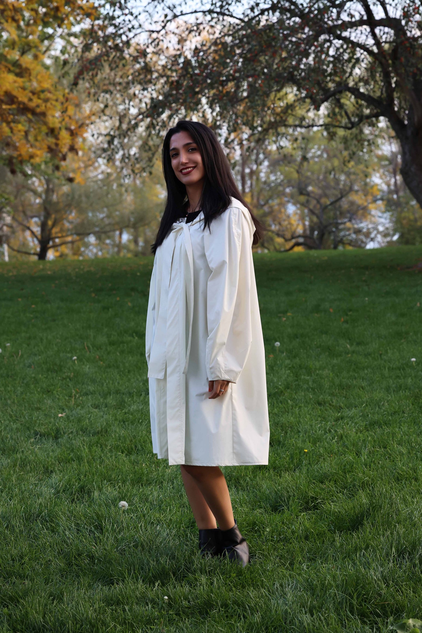 ELZI white Raincoat