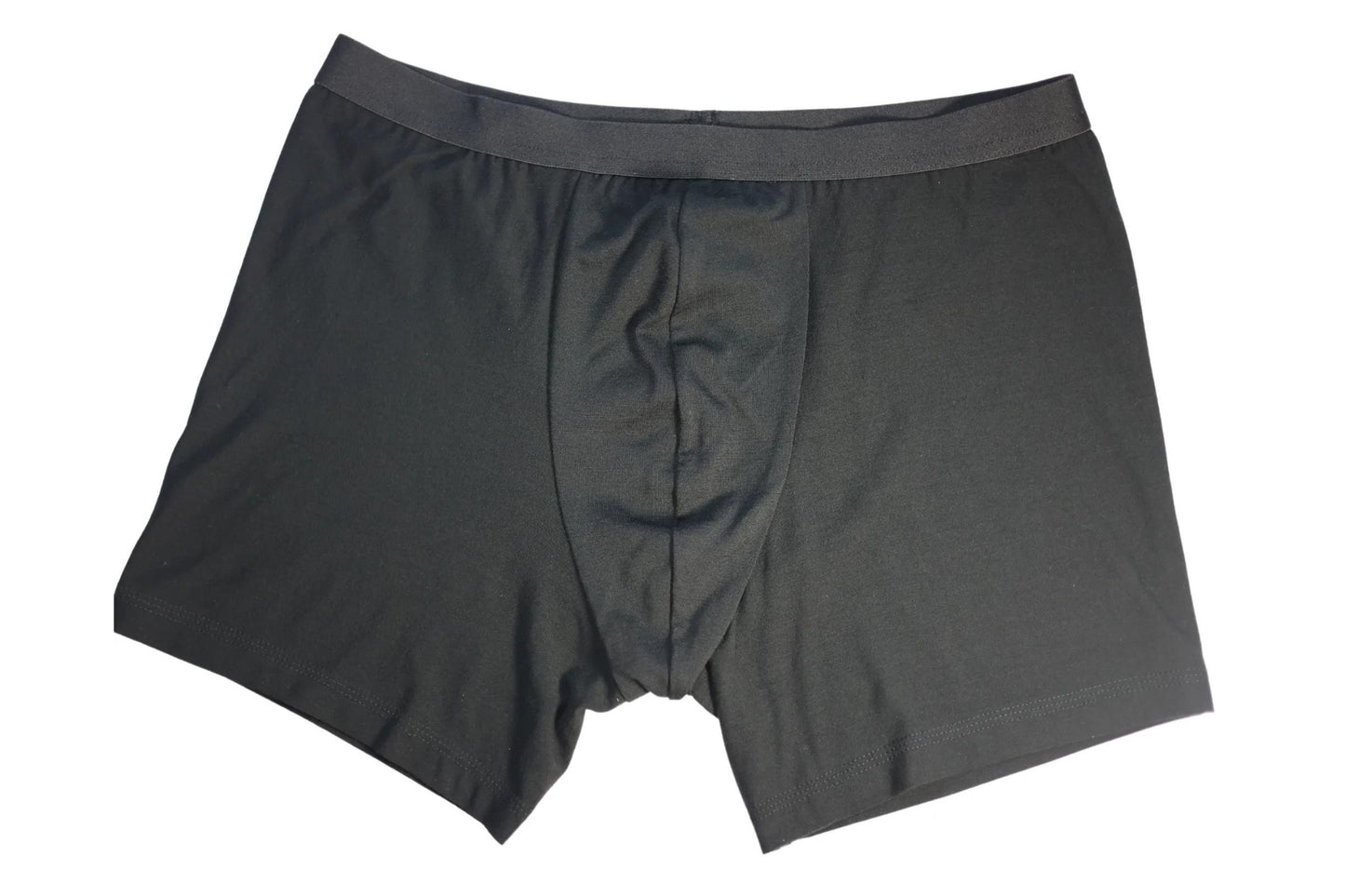 ELZI Black Merino Underwear for him.