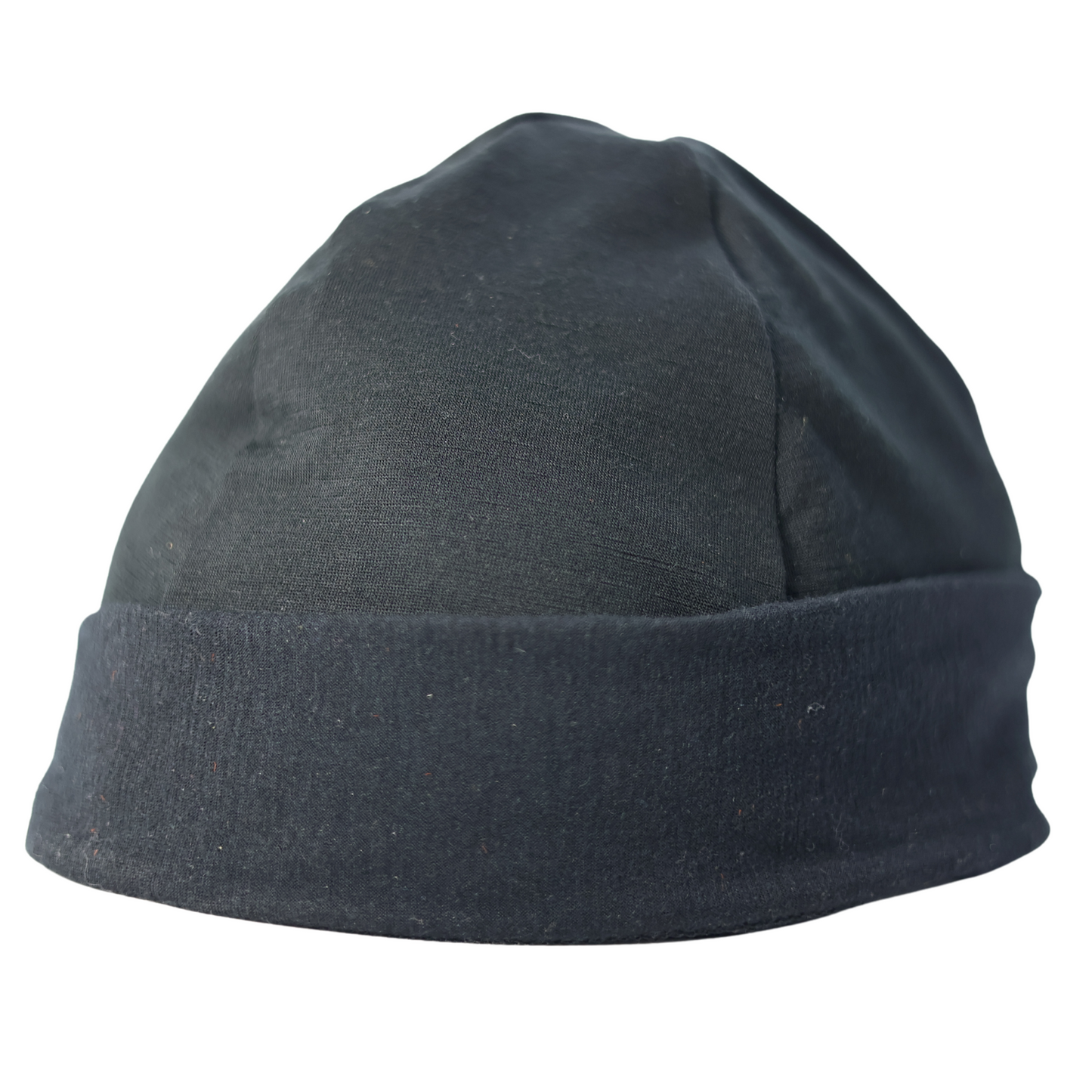 Beanie Black Shadow Double Layer extra long in Wool by ELZI