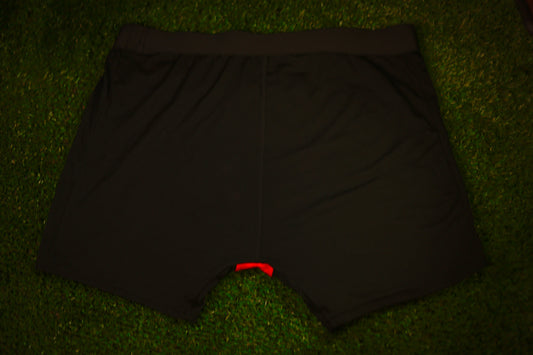 Boxer Men’s Black and Red Merino