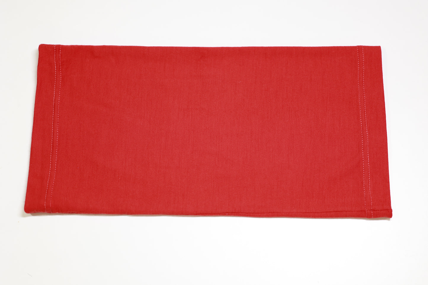 Red Merino Neck Warmer by EZLi.
