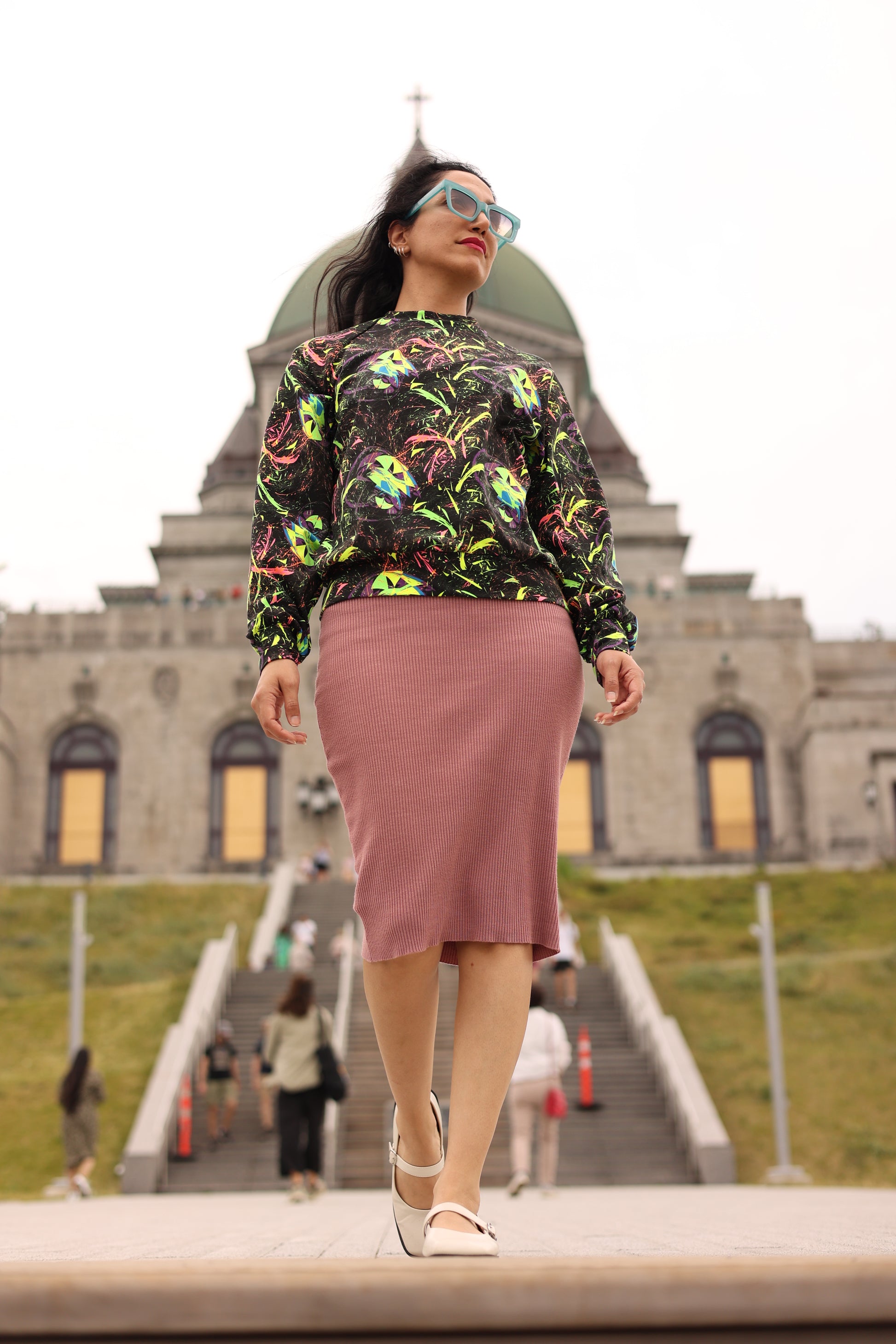 Première edition du CLASSICAL DAY AT THE ORATORY avec le pull Léger electric néon 