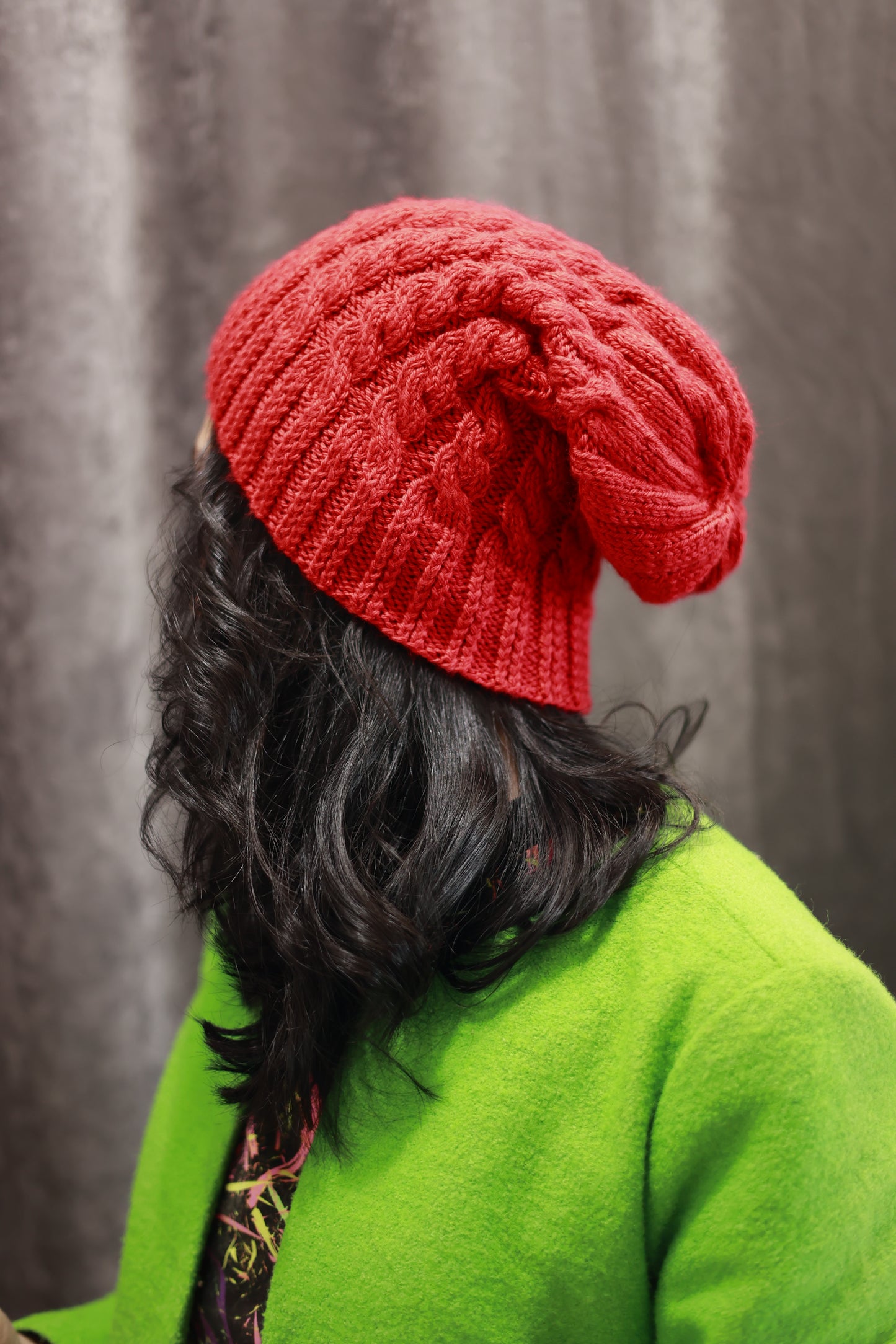 Venus Red Knitted Hat