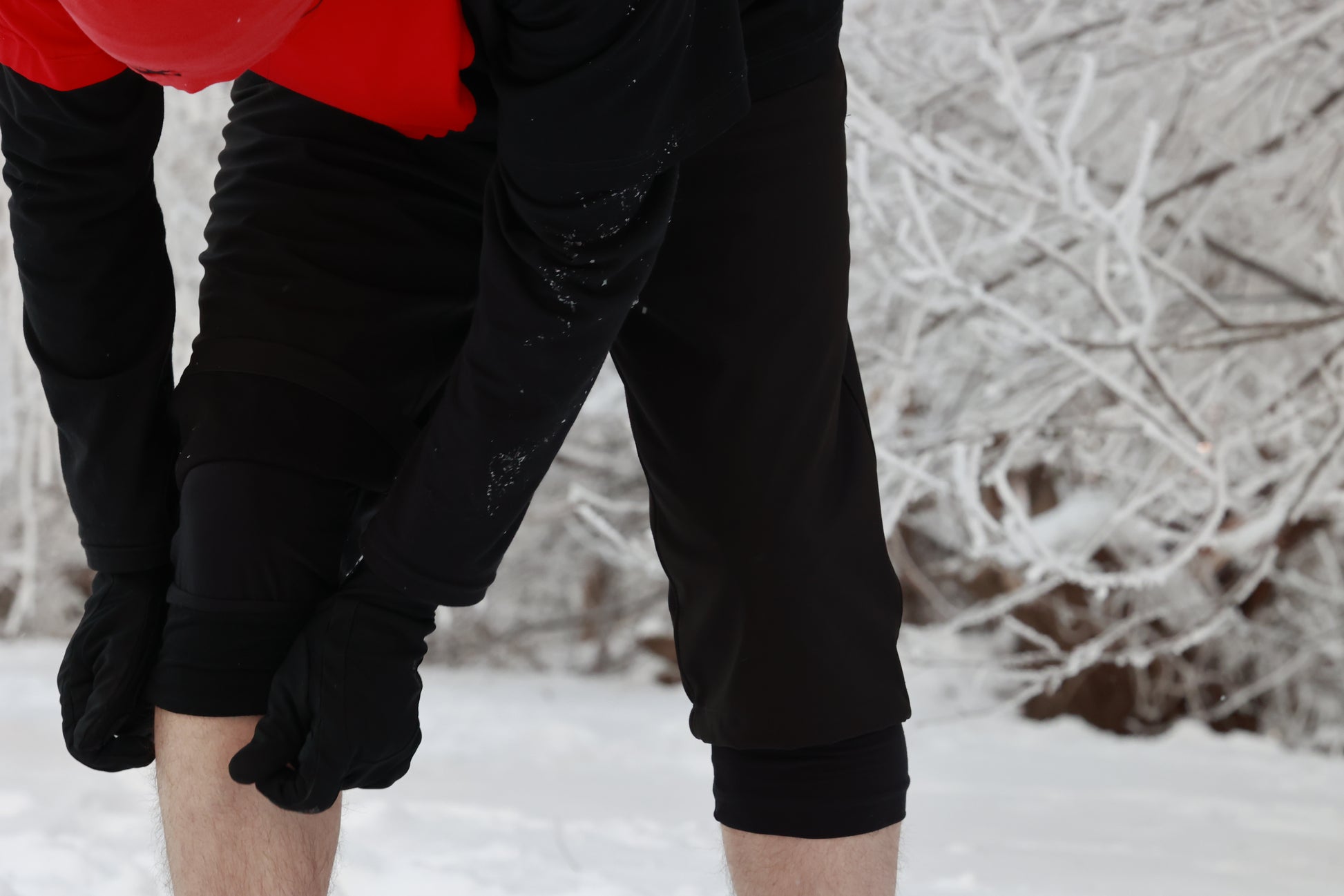 Cryo Thermal Experience Winter Running Shorts.