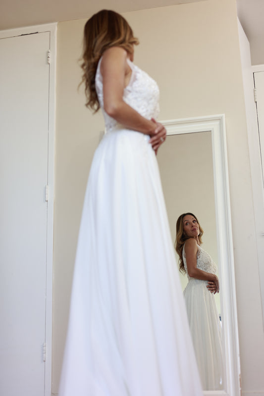 Last Minute Wedding dress alterations montreal. ajustement de robe de mariée dernière minute. 
