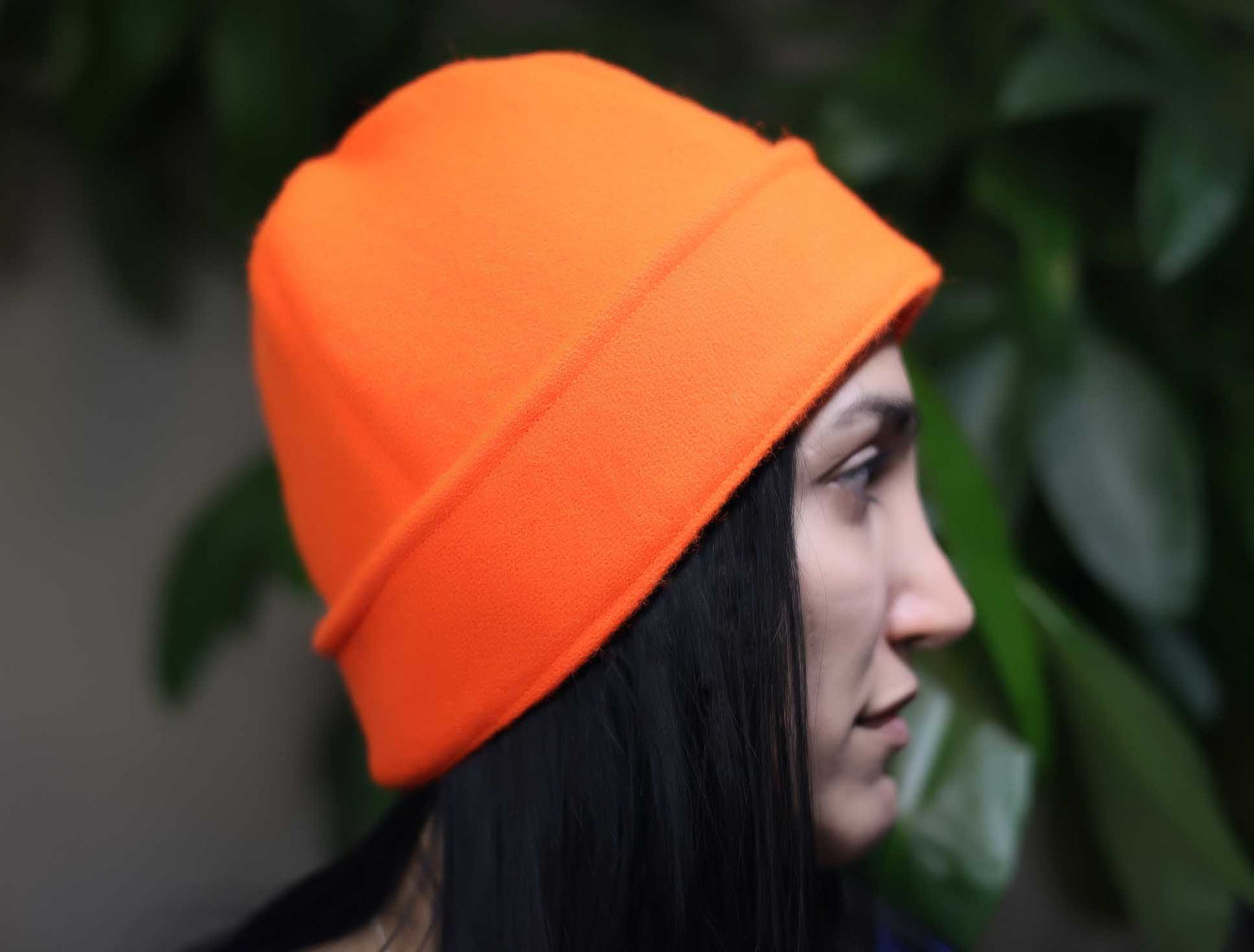 Bonnet Montreal's Orange Cones en laine
